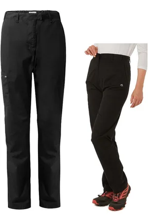 Craghoppers Leggings - Damen Outdoorhose KIWI II Trousers, schwarz - Verkäufer: hive outdoor