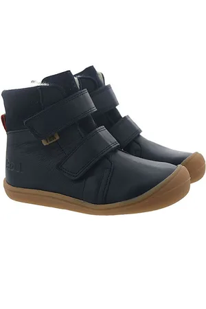 Koel Stiefel Barfußschuhe Demil Tex Wasserdicht Leder Wolle Blue Blau Schnürstiefelette - Verkäufer: Alex und Elis Kinderschuhe