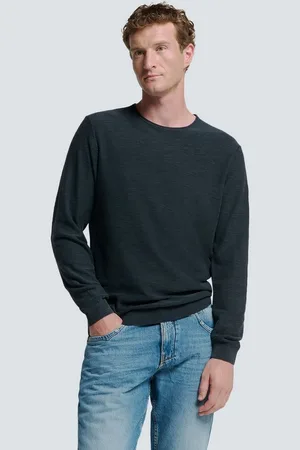 No Excess Strickpullover Pullover Crewneck Garment Dyed + St - Verkäufer: Baltz -Wir leben Mode