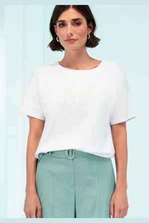 Bianca Kurzarmshirt JULIE mit schönem Rundhalsausschnitt - Verkäufer: