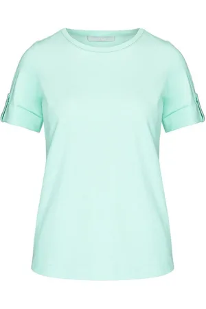 Bianca Kurzarmshirt DINIA aus softer Jersey-Qualität in Trendfarbe - Verkäufer: