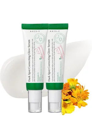 AXIS-Y Anti-Falten-Serum Dark Spot Correcting Glow Serum 5 % Niacinamide Hyperpigmentierung, 2-tlg., Aufhellung, Dunkle Flecken, Falten, Flüssigkeitszufuhr - Verkäufer: P-Beauty