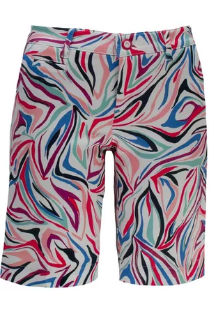 Alberto Golfshorts 20447362 Damen Golfshorts AUDREY-K - Fancy Summer Print WR - Verkäufer: APPAREL PARTNERS