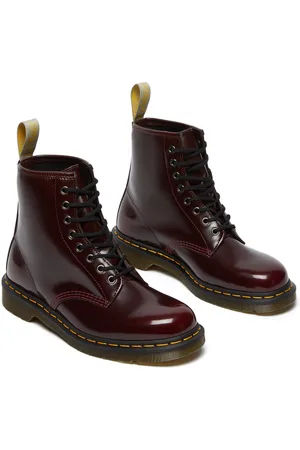 Dr. Martens 8 Eye Boot 1460 Vegan Schnürboots, Schnürboots, Freizeitschuh mit Schnürung und Anziehlasche