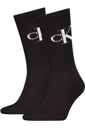 Calvin Klein Socken CKJ MEN SOCK 2P MONOGRAM (2-Paar, 2 Paar) mit verstärkter Ferse