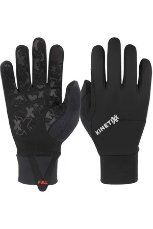 KinetiXx Fahrradhandschuhe Winter-Fahrradhandschuhe Logan, (in schwarz oder ) Anatomische Passform, Grip, Atmungsaktiv, Kälteschutz, Winddicht - Verkäufer: