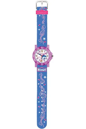 Scout Quarzuhr The It-Collection 280375001, Armbanduhr, Kinderuhr, Lernuhr, Geschenkidee, Schulanfang, Mädchen
