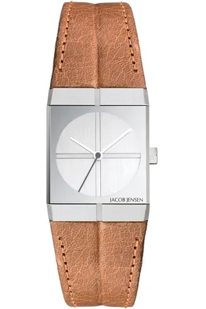 Jacob Jensen Quarzuhr Damen Armbanduhr ICON SERIES 243 silberfarbend B. 25 mm - Verkäufer: bellambiente
