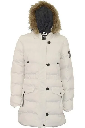 Brave Soul Wintermantel Whitehorse für Damen, mit Kunstpelzkragen - Verkäufer: Outdoorglück