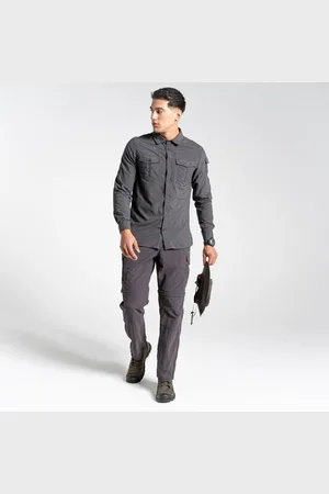 Craghoppers Skihose - NL Conv Herren Zip Outdoorhose mit NosiLife, dunkelgrau - Verkäufer: hive outdoor