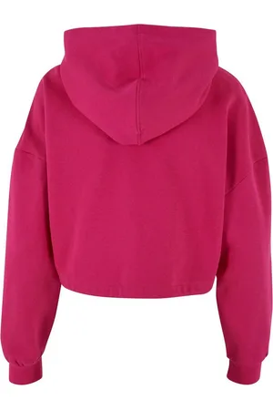 Urban classics Kapuzenpullover Damen Ladies Cropped Oversized Hoodie (1-tlg)