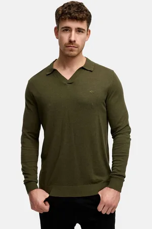 INDICODE Strickpullover INHagen Leichter Feinstrick-Pullover mit Polokragen - Verkäufer: Bestsales Online GmbH