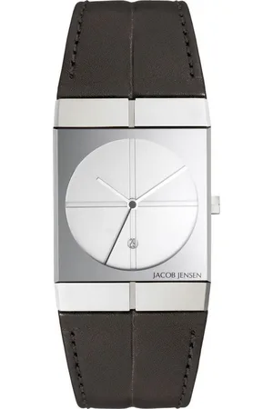 Jacob Jensen Quarzuhr Herren Armbanduhr ICON SERIES 232 silberfarbend B. 30 mm - Verkäufer: bellambiente