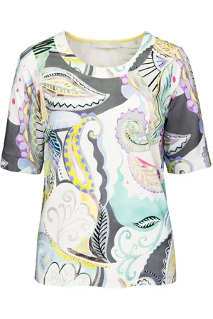 Bianca Print-Shirt DINIA mit modischem Dessin in trendigen Farben - Verkäufer: