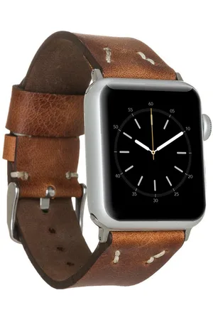 Burkley Smartwatch-Armband Exklusives Vintage Lederarmband, Handmade Stil 20 - Verkäufer: