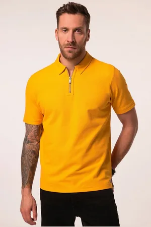 JP 1880 Poloshirt Poloshirt Halbarm Piqué Zipper bis 8 XL - Verkäufer: Popken Fashion Group