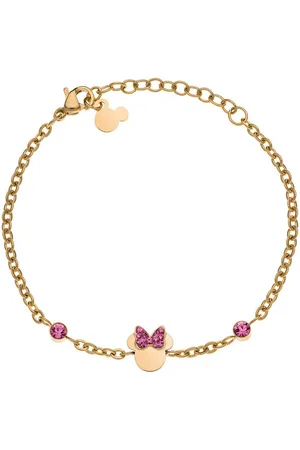 Disney Armband Kinder Armband Minnie Mouse © goldfarben Kristalle - Verkäufer: coolkids-store
