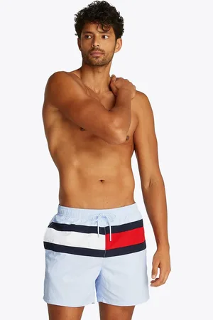 Tommy Hilfiger Badeshorts MEDIUM DRAWSTRING mit großem Logo