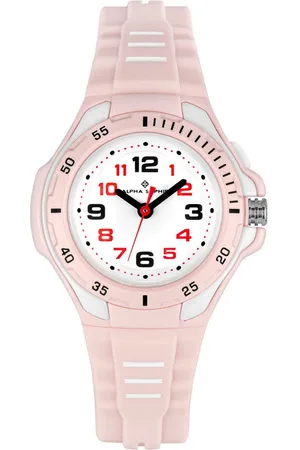 Alpha Saphir Quarzuhr 393A, Armbanduhr, Kinderuhr, analog, Beleuchtung, ideal auch als Geschenk