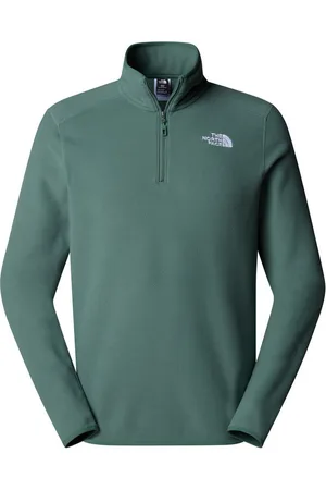 The North Face Fleecepullover M 100 GLACIER 1/4 ZIP - EU (1-tlg) mit dezenten Logostickereien