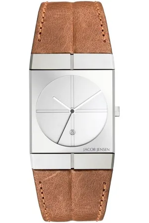 Jacob Jensen Quarzuhr Herren Armbanduhr ICON SERIES 233 silberfarbend B. 30 mm - Verkäufer: bellambiente