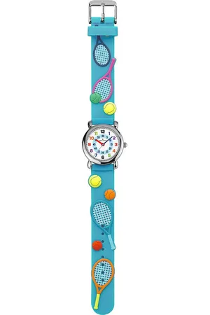 Alpha Saphir Quarzuhr 394D, Armbanduhr, Kinderuhr, analog, ideal auch als Geschenk