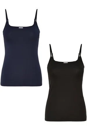 JACQUELINE DE YONG Shirttop Spaghetti Tank Top 2-er Stück Pack Shirt Set JDYAVA (2-tlg) JDYAVA SINGLET - Verkäufer: ARIZONAS