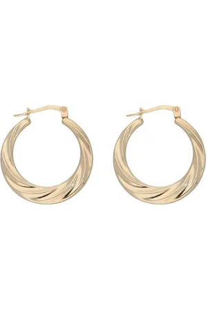 Firetti Paar Creolen Schmuck Geschenk Gold 375 Ohrschmuck Creole