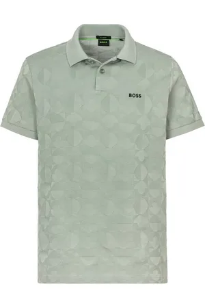 HUGO BOSS Poloshirt Pirax Striped in dezentem Muster