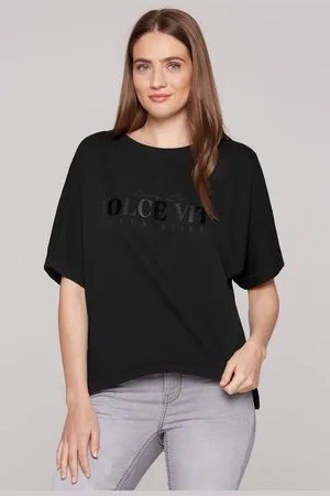 Soccx Sweater mit Seitenschlitze