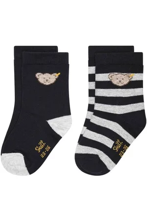 Steiff Freizeitsocken Kinder Unisex Socken, 2er Pack - Bio-Baumwolle - Verkäufer: Yourfashionplace