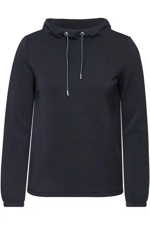 CECIL Kurzarmshirt Langarmshirt mit Funnelneck - Regular Fit - Verkäufer: Robert Ley Damen & Herrenmoden GmbH & Co KG