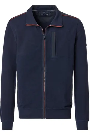 Casa Moda Sweatjacke Basic (1-tlg) Sweatjacke - Baumwolle - Atmungsaktiv - Mit Reißverschluss - Verkäufer: simply4you