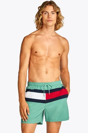Tommy Hilfiger Badeshorts MEDIUM DRAWSTRING mit großem Logo
