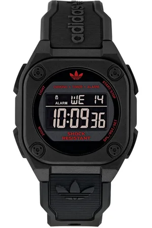 adidas Chronograph CITY TECH FOUR AOST250292I, Quarzuhr, Armbanduhr, Herrenuhr, Damenuhr,Datum, Stoppfunktion,digital