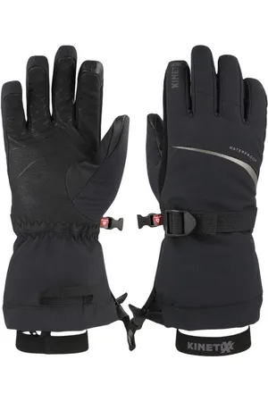 KinetiXx Skihandschuhe Warmer Damen-Skihandschuh Arven, (in schwarz und weiß) - Verkäufer: