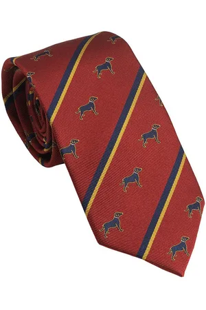 Laksen Krawatte Krawatte Regiment Striped Dog - Verkäufer: Frankonia