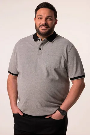 Men Plus Poloshirt Men+ Poloshirt Halbarm Bauchfit Piqué bis 8 XL - Verkäufer: Popken Fashion Group