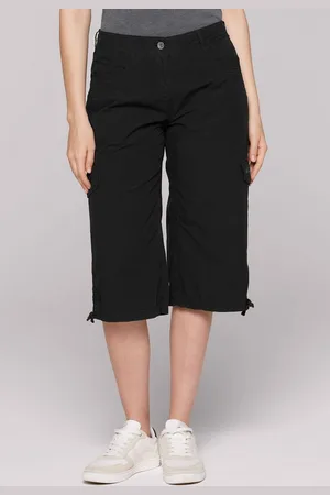 Soccx Shorts mit Bindeband am Saum
