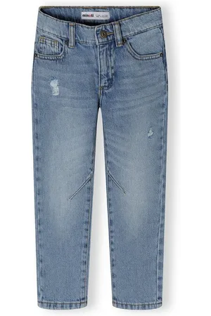 Minoti Regular-fit-Jeans Jeanshose mit Gummizug im Bund (3y-14y) - Verkäufer: