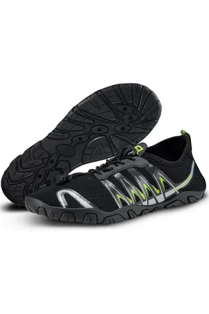 Aquaspeed Gekko Aqua Sneaker Gr. 43 – Schwarz/Grau + Mikrofaserhandtuch Wasserschuh (Aqua Sneaker für Pool & Steg – sicherer Halt bei jedem Wetter) Mesh mit Luftkanälen – Belüftung bei jedem Schritt - Verkäufer: ULP - Berlin