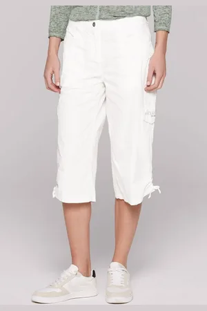 Soccx Shorts mit Bindeband am Saum