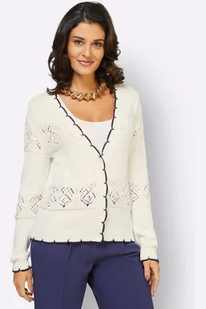CRÉATION L Strickjacke Ajourstrickjacke - Verkäufer: Witt-Gruppe
