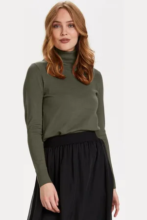 Saint Tropez Rollkragenpullover MilaSZ J2046 mit Viskose