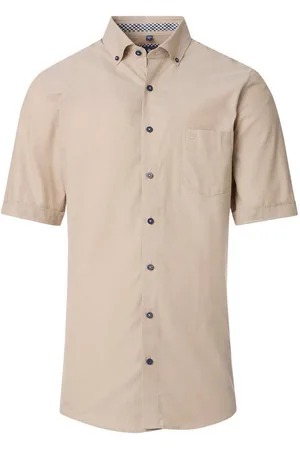 Redmond Kurzarmhemd uni Modern Fit - Verkäufer:
