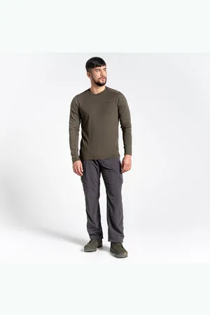 Craghoppers Skihose - NL Cargo Herren Outdoorhose mit NosiLife, schwarz - Verkäufer: hive outdoor