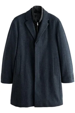 Next Steppmantel Wattierter Mantel aus Wollgemisch mit Mock-Gilet (1-tlg) - Verkäufer: Germany GmbH