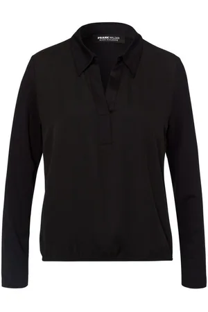 Frank Walder Langarm-Poloshirt - Verkäufer: Barz- die Outfitberater
