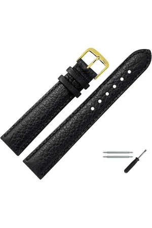 MARBURGER Uhrenarmband 18mm Leder Buffalo Prägung - Verkäufer: