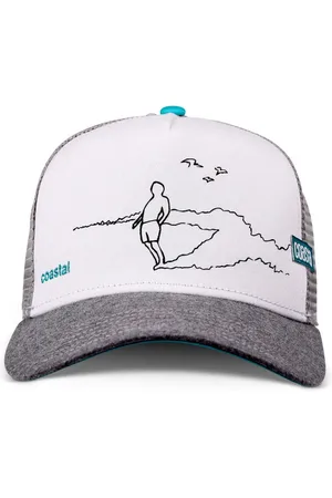 COASTAL Trucker Cap HFT Cap Rider White/Grey (Basecap, Meshcap, Trucker Kappe) - Verkäufer: stuff-style